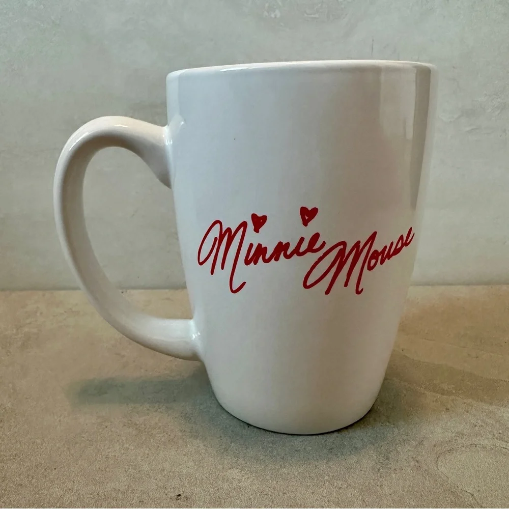 DISNEY Minnie Mouse Coffee Mug Theme Park Souvenir 10oz - Picture 2 of 6
